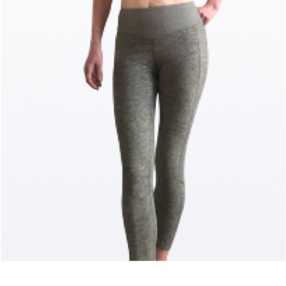 PINK by Victoria’s Secret heather gray leggings with front pockets - Picture 1 of 10